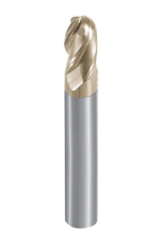 تصنيع سبائك التيتانيوم 4 مطاحن نهاية الكرة الفلوت